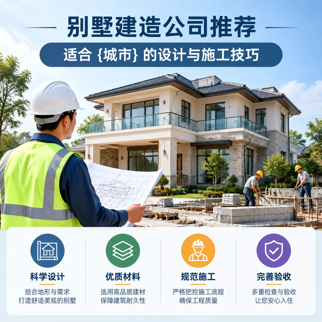 别墅建造公司推荐:适合 南明 的设计与施工技巧