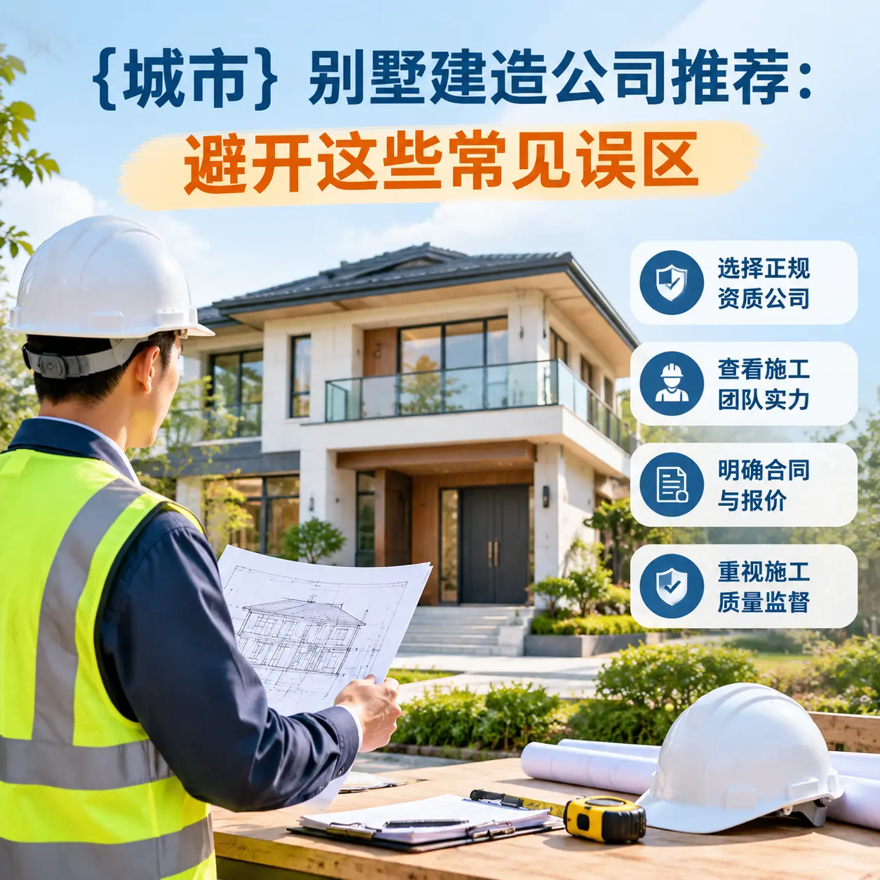 南明 别墅建造公司推荐：避开这些常见误区