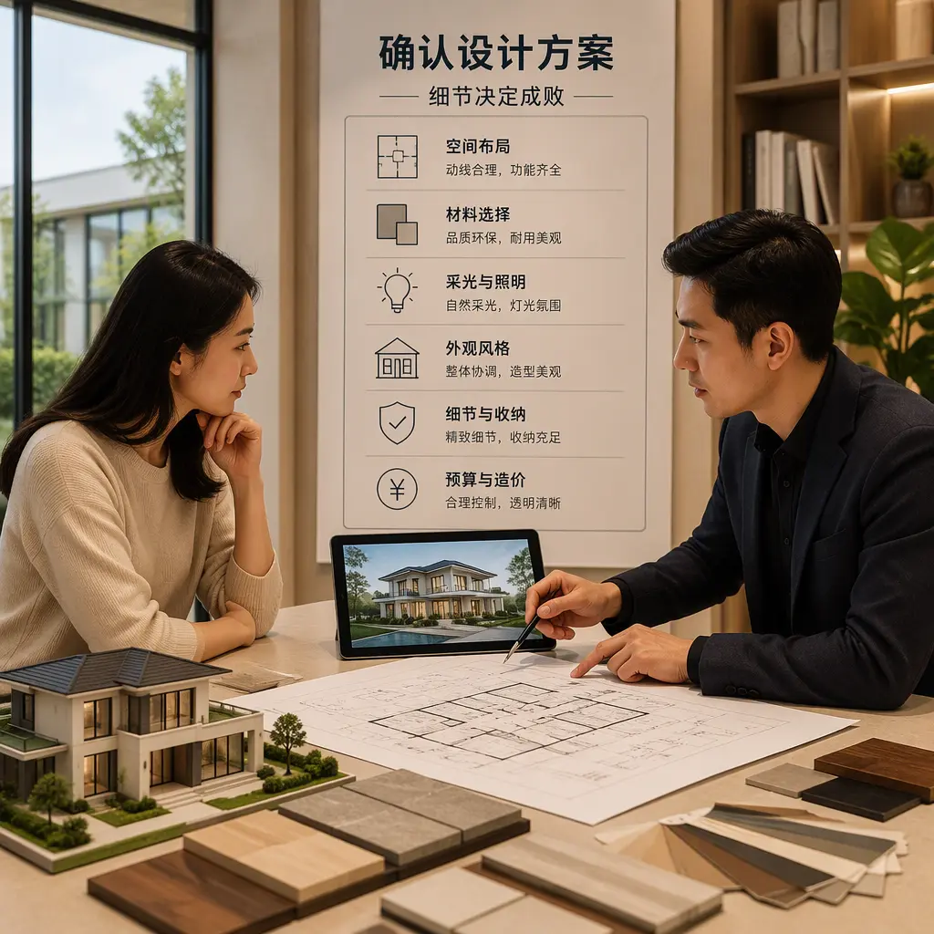 别墅建造公司推荐:与设计师沟通的有效技巧在 南明