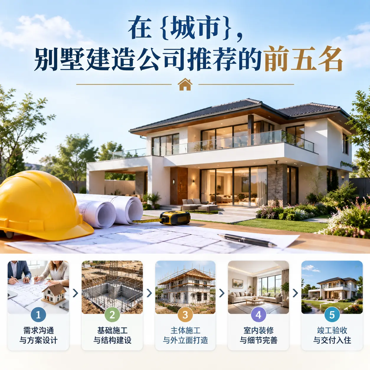 在 南明,别墅建造公司推荐的前五名