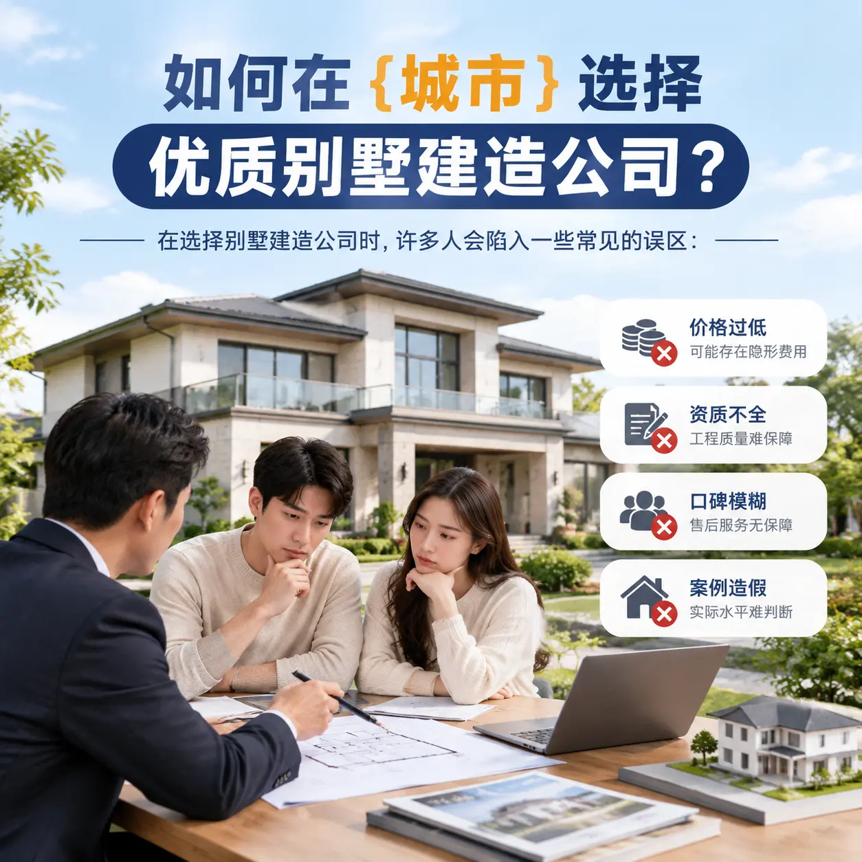 如何在 南明 选择优质别墅建造公司?