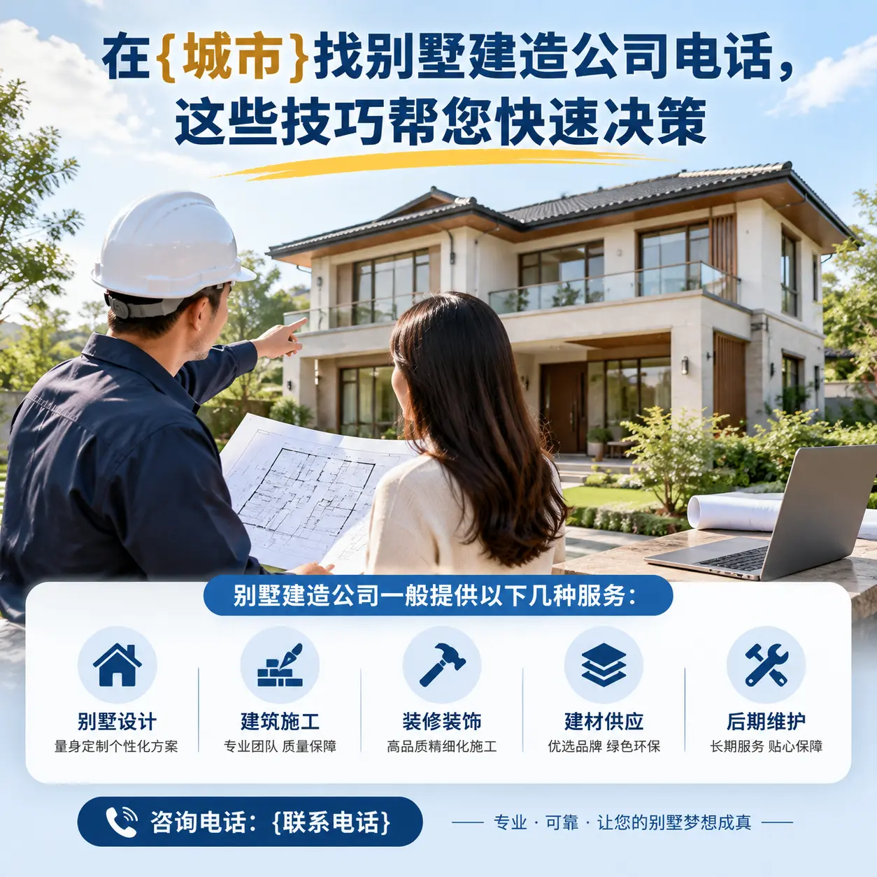 在南明找别墅建造公司电话,这些技巧帮您快速决策
